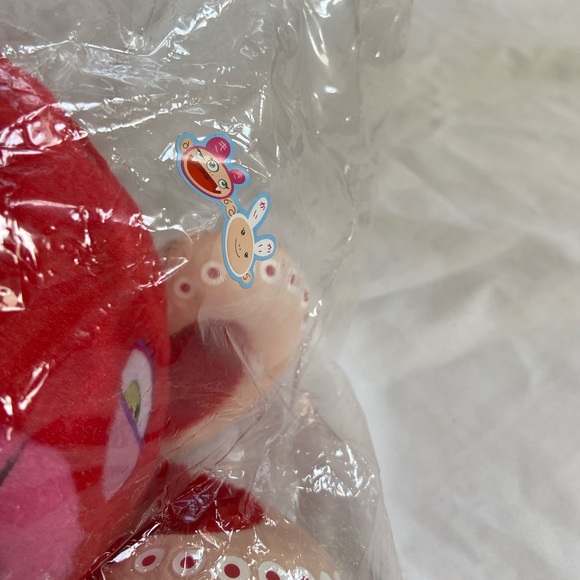 Takashi Murakami Red Octopus Mr Boiled Complexcon Large Plush - Picture 15 of 15